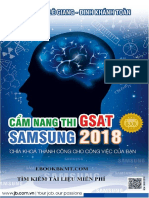 Cẩm nang thi GSAT Samsung 2018