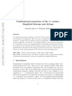 Combinatorial Properties of The K3 Surface: Simplicial Blowups and Slicings