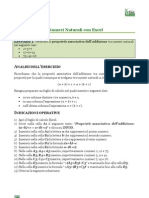 I Numeri Naturali Con Excel