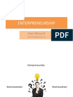 Enterpreneurship