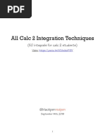 100 Integration Problems with Solutions | PDF