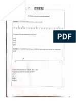 Atividade avaliativa matematica