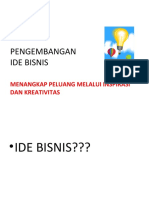 Pengembangan Ide Bisnis