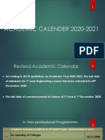 Academic Calender 2020 PDF