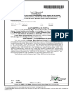 Caste Certificate (Part A) : Form B 2 (Amended) RULE 5 (5) (4) (IV)