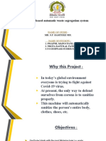 Arduino Based Automatic Waste Segregation System: Name of Guide