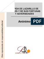 Lazarillo de Tormes PDF