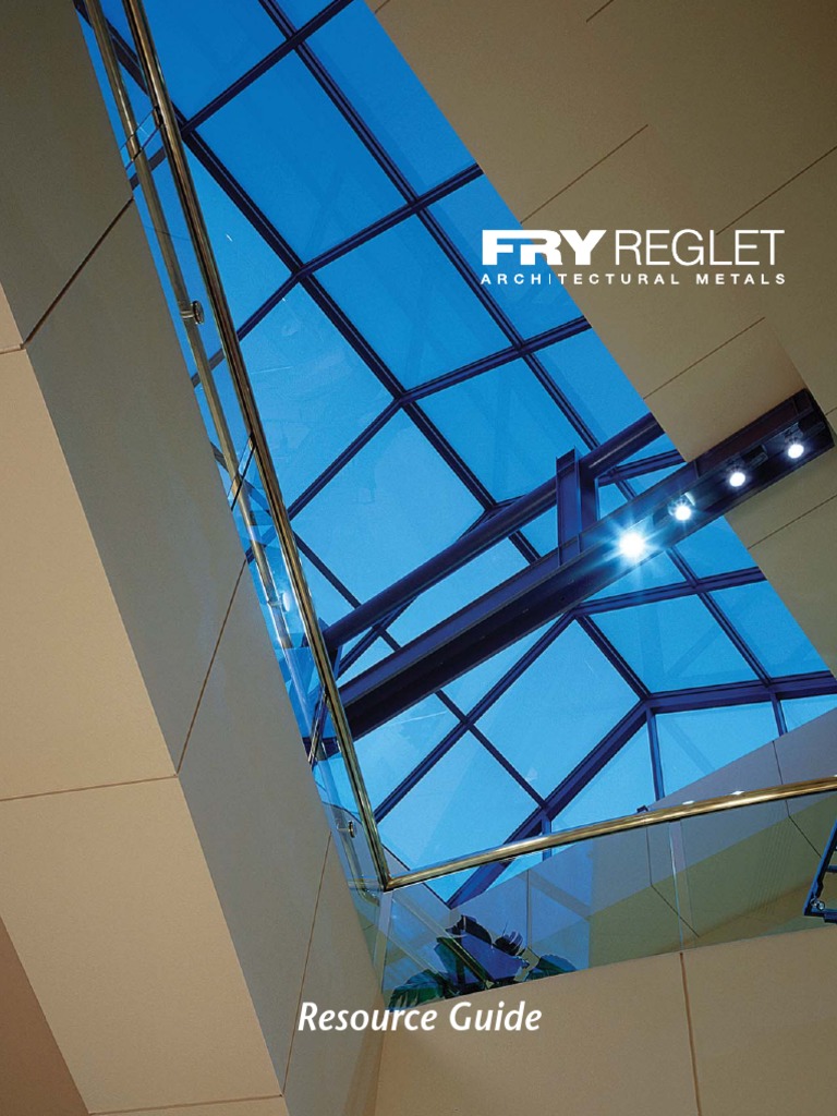 Fry Reglet ResourceGuide | PDF | Drywall | Ceiling