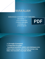 Makalah: Kerangka Konsep Dan Variabel