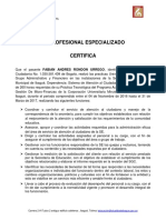 SAC - Certificado PDF