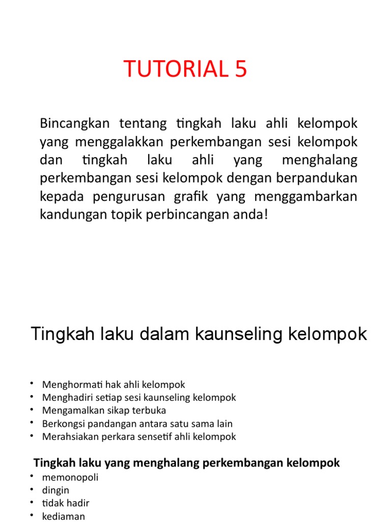 Tutorial 5 Pdf