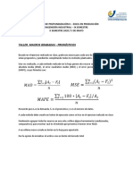 Excel macros pronósticos métodos MAD MAPE MSE