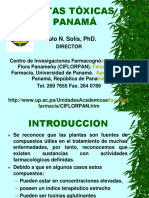Plantas Toxicas de Panamá 2020