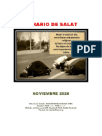 Horarios de Salats NOVIEMBRE 2020 Ecuador PDF