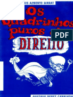 Luiz Alberto Warat - Os Quadrinhos Puros do Direito