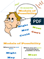 Modals of Possibility: Ust Bej Oking !"