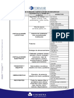 Lista de Chequeo de Inspecciones de Seguridad