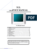TCL Service Manual: TCL M28L (G) 2 Chassis