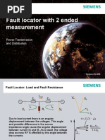 11-Fault Locator With 2 Ended Measurement