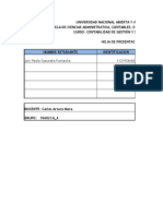 Tarea 3 - Formato de Costos Por Proceso - July - Saavedra