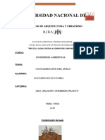 Contaminación Del Suelo