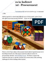 Challenges in Indirect Procurement PDF