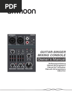 I 3974 Audio Mixer Manual