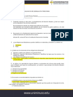 Evaluación Legislación Tributaria Fundamentos