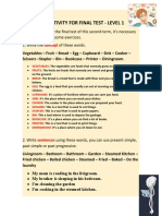 Pre-Activity For Final Test. Level 1. Oct 24 (Autoguardado)