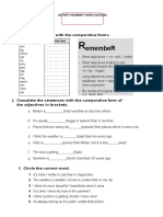 Emember: Adjective Comparative Form