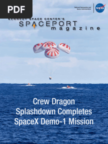 Crew Dragon Splashdown Completes Spacex Demo-1 Mission