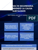 Hipertensión Secundaria Descubriendo La Causa Subyacent.