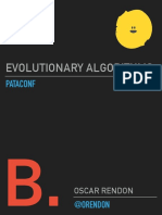Evolutionary Algorithms - PataConf 2017