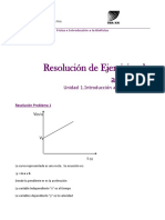 Resolución de Ejercicios de Aplicación PDF