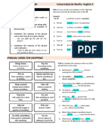 COMMON PHRASAL VERBS - Use of English Task