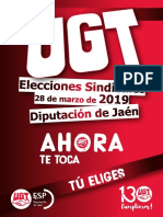 Elecciones Sindicales 2019 UGT Dipujaen