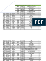 Listado de Candidatos de Consejeros Culturale 2012