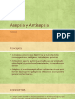 Asepsia y Antisepsia