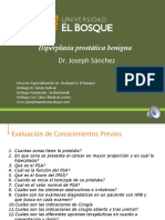 Hiperplasia Prostática Benigna: Dr. Joseph Sánchez