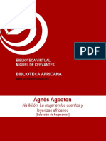 Na Miton La Mujer en Los Cuentos Leyendas Africanos Seleccion de Fragmentos PDF