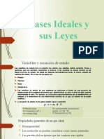 Gases Ideales y Sus Leyes