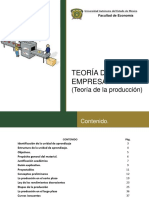 Microeconomía Teoría de Producción