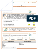 MAYANGSYOFHI - Grammar Games Present Simple and Present Continuous Worksheet 2