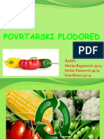 POVRTARSKI PLODORED Marija