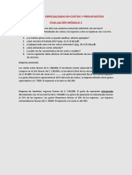 Diplomado Especializado en Costos y Presupuestos