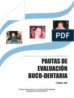 Pautasdeevaluacionbucodental