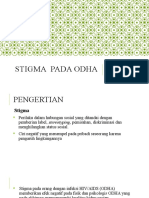 Stigma Pada Odha