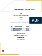 Proyecto - Análisis Del Cambio Organizacional