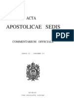 acta apostolicae sedis