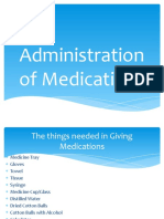 Giving of Medications